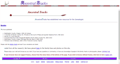 Desktop Screenshot of ancestraltracks.com