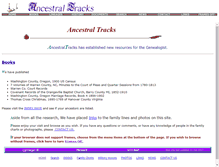 Tablet Screenshot of ancestraltracks.com